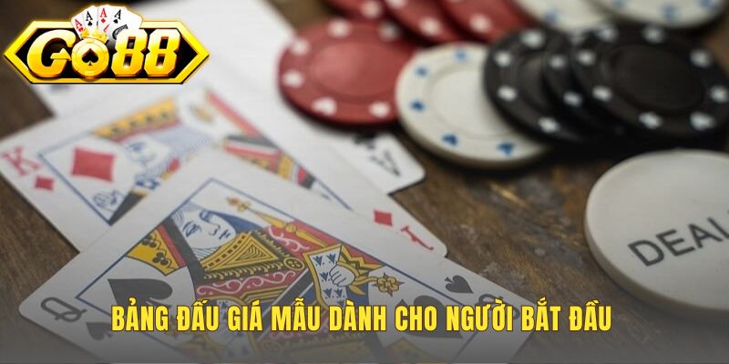 Cách chơi bài Bridge dùng bảng đấu giá để xác định hợp đồng