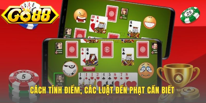 Tính điểm và luật đền phạt quyết định tiền thắng thua